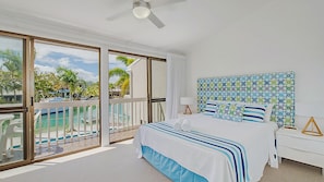 2 bedrooms, iron/ironing board, bed sheets