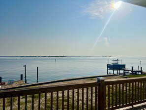 Property grounds - Dolphin Watch A - Remodeled - Waterfront Fishing Paradise! Bring your Dog! (Dauphin Island)