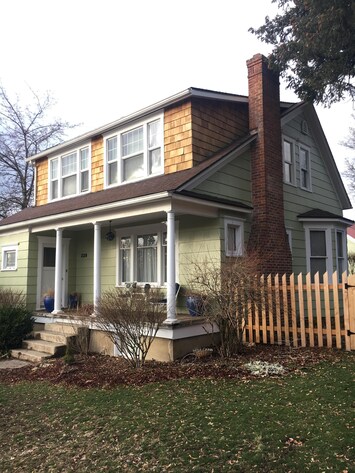 Front yard and porch