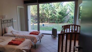 6 bedrooms, iron/ironing board, travel crib, free WiFi
