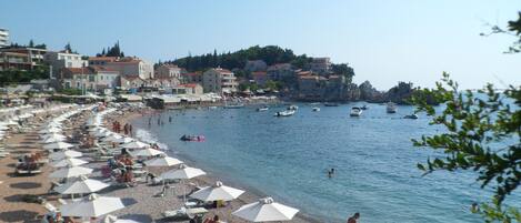 Accommodatie ligt op het strand