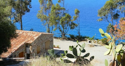 Villa Capo Vaticano near Tropea breathtaking view