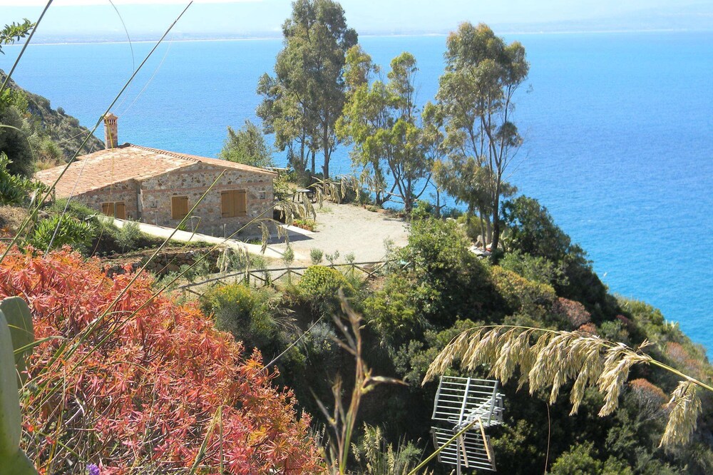Villa Capo Vaticano near Tropea breathtaking view