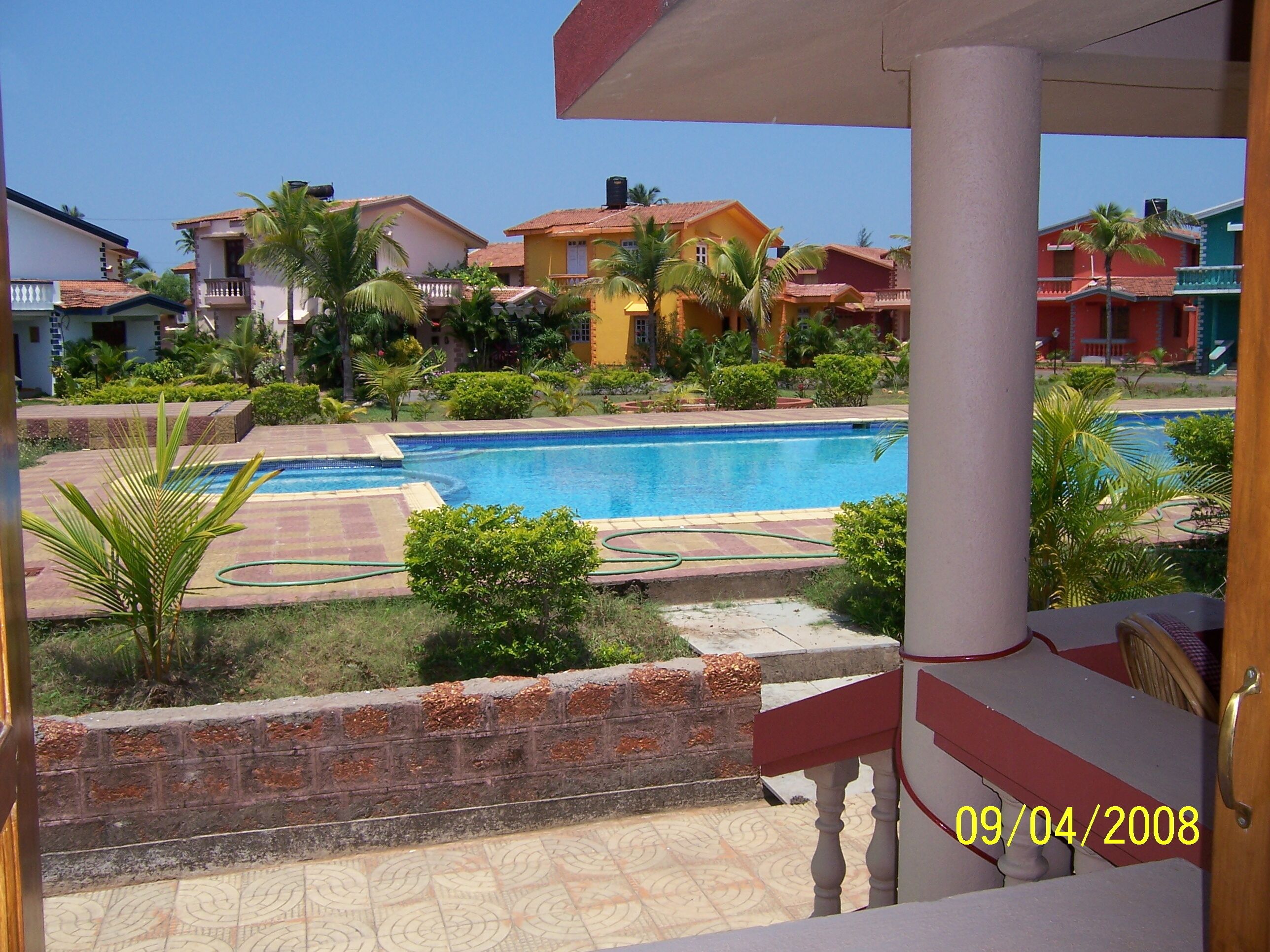 Pool View from Porch