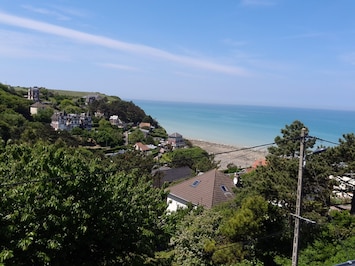 VUE SUR LA FALAISE ET LA MER
