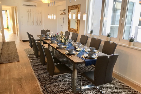 Penthouse for 12-14 persons. Welcome! :-)