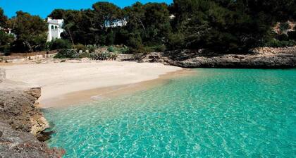 650 m vom Strand entfernt 8 min zu Fuß mit Garten