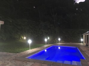 Outdoor pool - Beautiful new T2 in tropical forest with swimming pool (Saint Joseph)