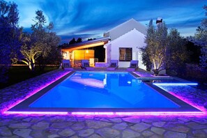Opvarmet pool