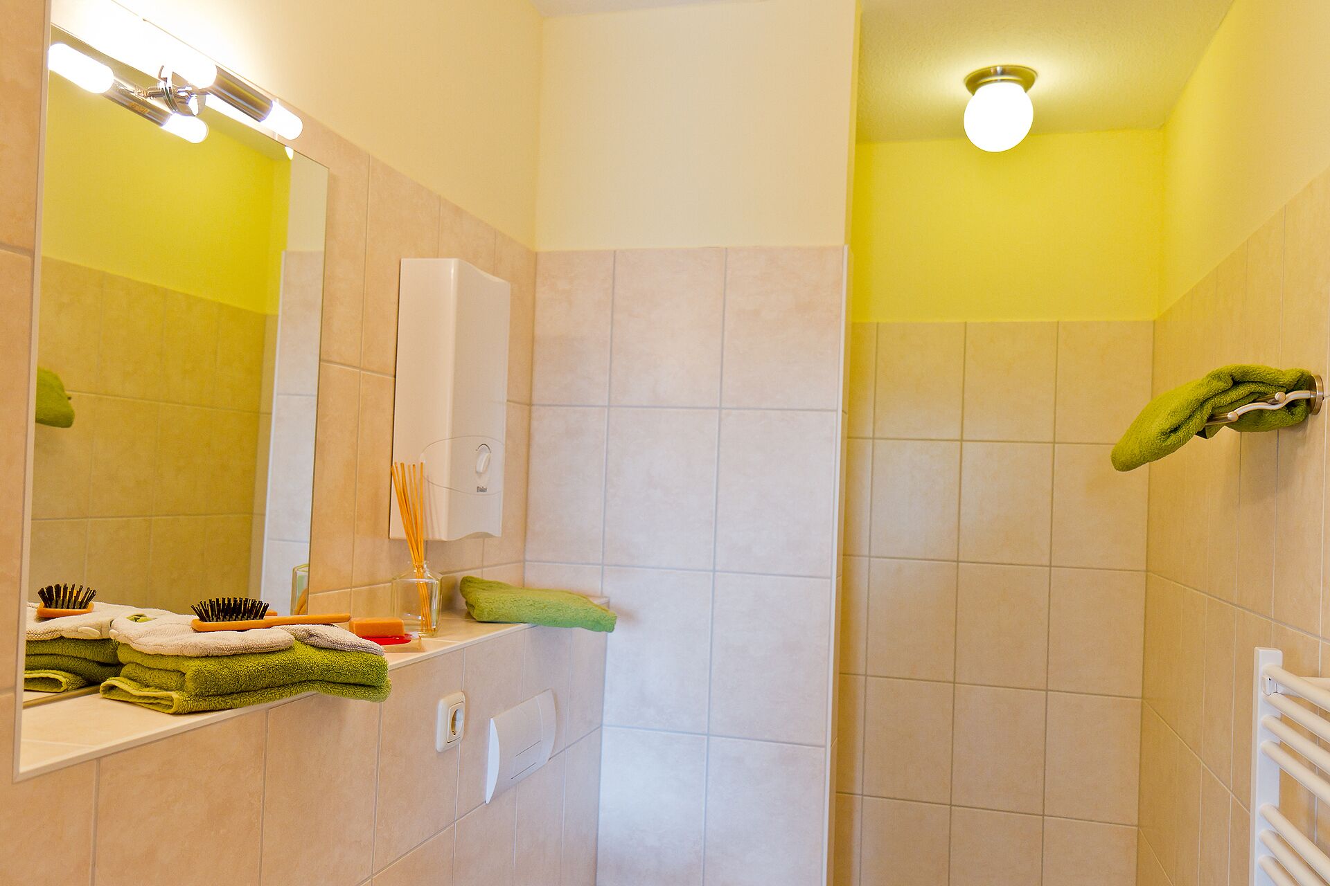 Lake view from the first floor in apartment "Müritz"