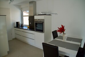 Fridge, microwave, oven, stovetop - Modern living in Offenburg (EuropaPark, Strasbourg, Baden-Baden, Schwarzwald) (Offenburg)