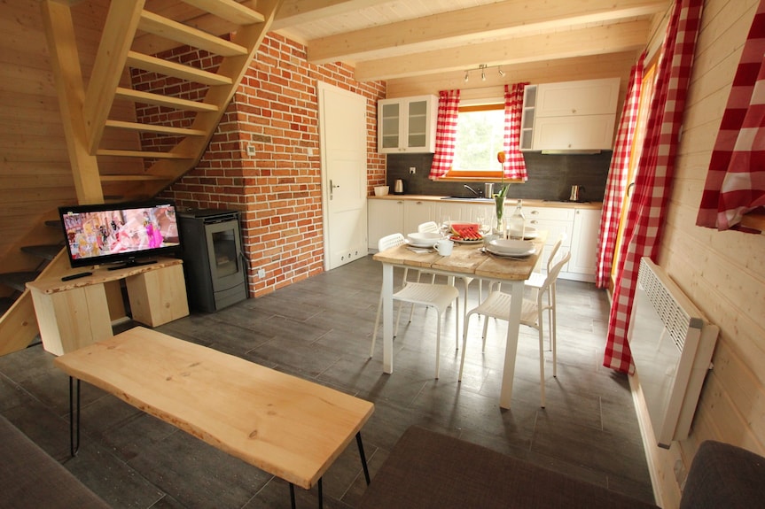 Gemütliches Ferienhaus Haus Im Idyllischen Oase, Am Bach - Szklarska Poręba