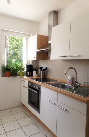 Kühlschrank, Ofen, Herdplatte, Geschirrspüler