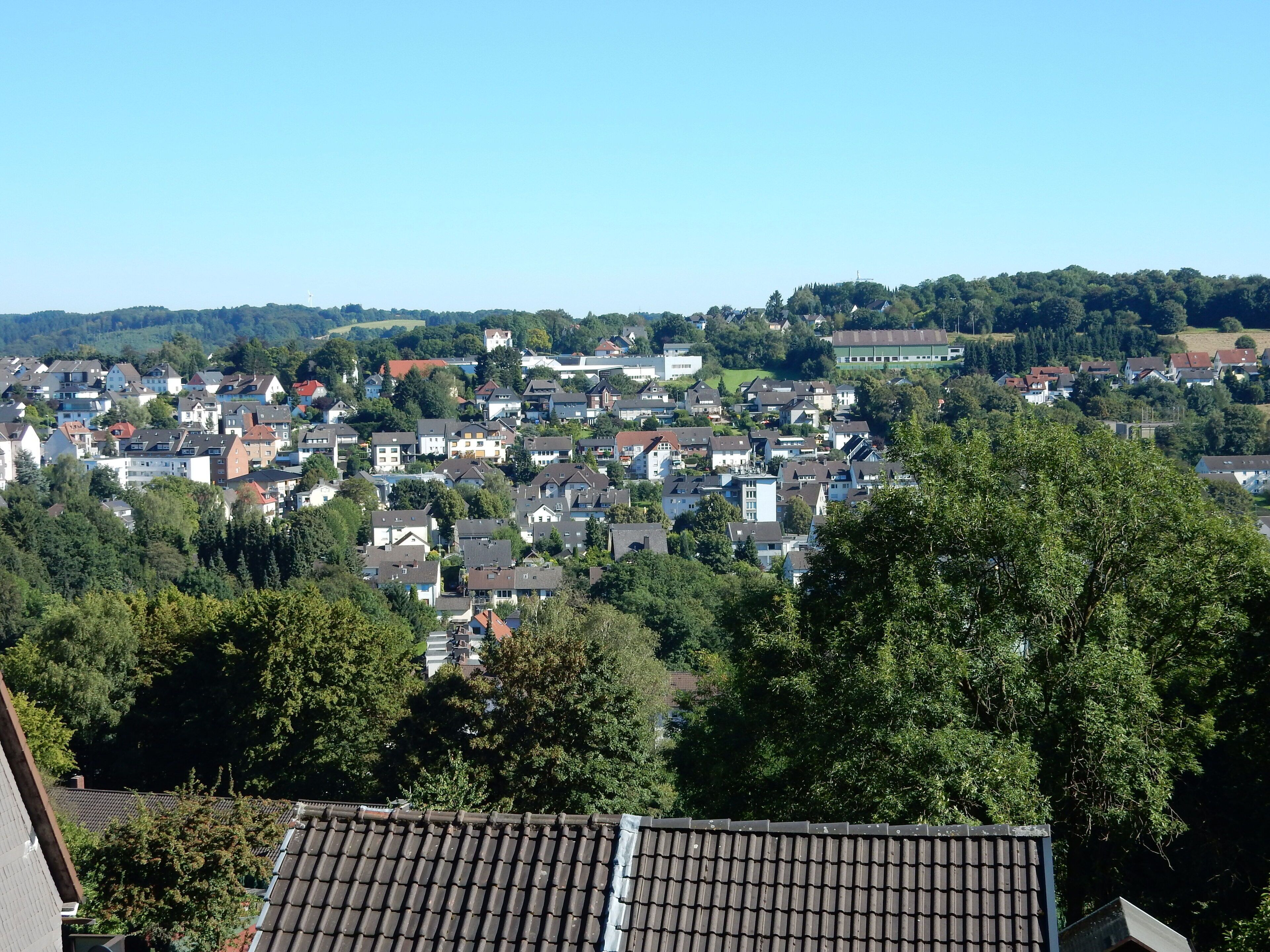 Blick über den Stadtteil Voerde