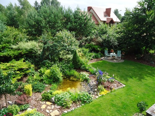 Sunline vacation apartment in the countryside near Gdansk for 4 people