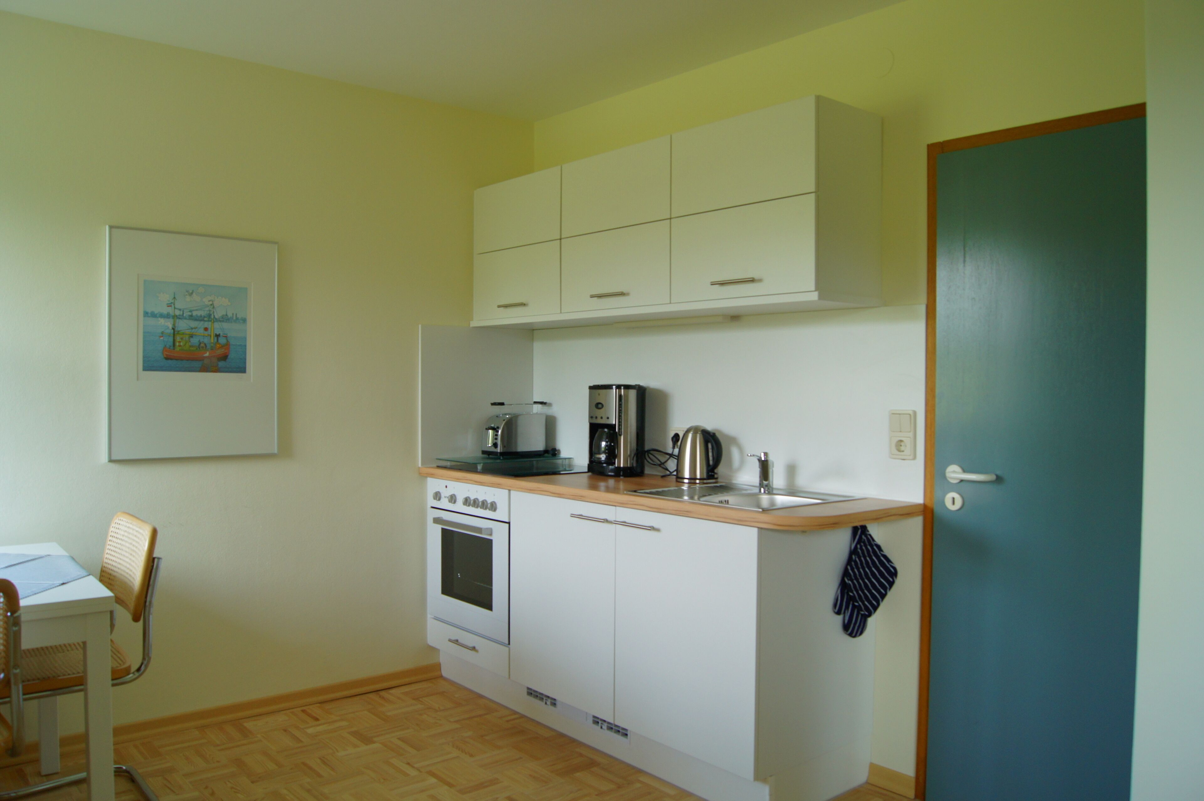 Maritime flair with a view of the meadows in quiet surroundings