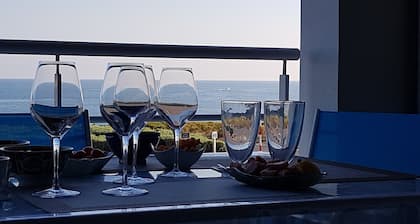 Résidence calme avec vue sur mer