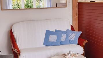 Una televisión, libros