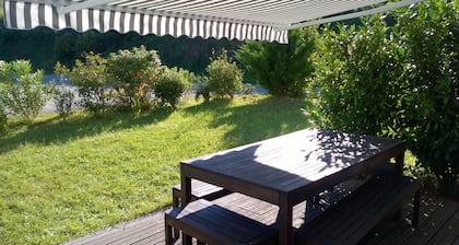 Family cottage in a typical Basque house between sea and mountains