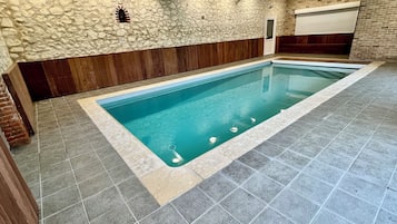 Una piscina climatizada