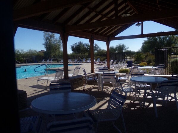 Una piscina climatizada