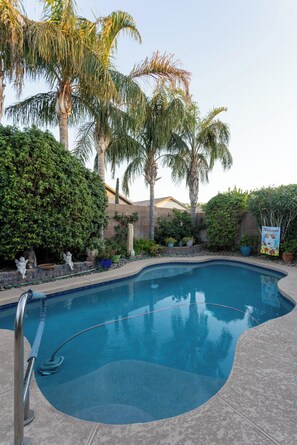 A heated pool -  Johnson Ranch SanTan Valley Golfing, Swimming, Hiking, &  for Lovers of Nature
 (Queen Creek)