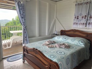1 bedroom, iron/ironing board, free WiFi, bed sheets - Cathy's cocoon (Riviere-Pilote)