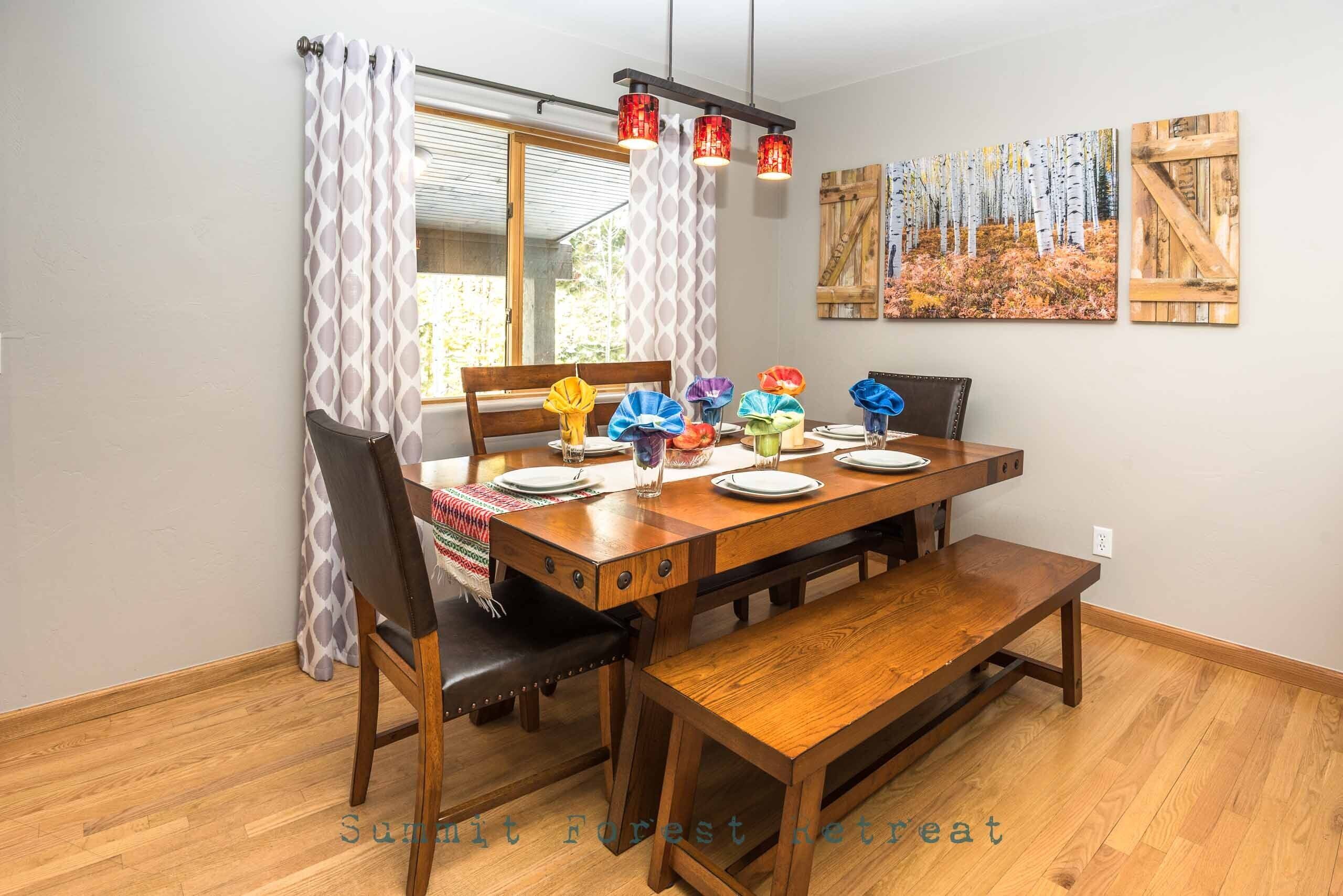 Family Friendly Ski Retreat covered deck BBQ grill
