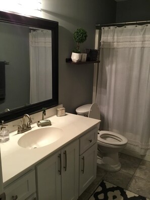 Toallas, jabón, shampoo, papel de baño 