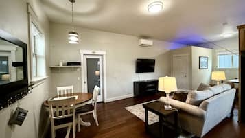 Smart TV, DVD player, stereo