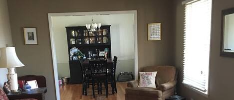 TV, fireplace, DVD player