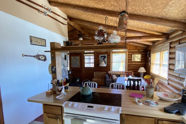 Kylskåp, mikrovågsugn, ugn och spishäll