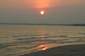 Typical summer sunset on Lake Erie