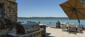 Beautiful Beach Front on Suttons Bay with Sunset Views.