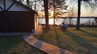 Cozy Cabin on Blackwater Lake near Longville, MN