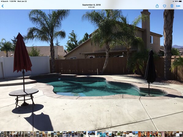 Outdoor pool - Welcome To The Beautiful San Jacinto Valley (San Jacinto)