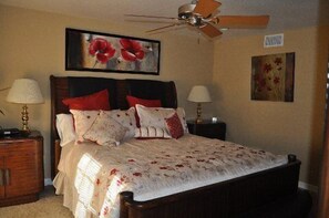 4 bedrooms, iron/ironing board, travel crib, free WiFi