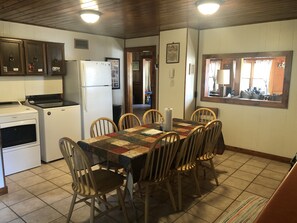 Dining - Papa’s Lake House, Quiet Retreat, Main Part Of Greater Bass Lake , Sleeps 12-14 (Greater Bass Lake)