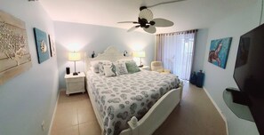 1 Schlafzimmer, Betten mit Memory-Foam-Matratzen, Schreibtisch