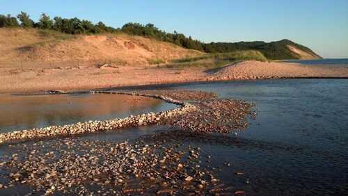 Waterfront Cabin, Great View, Private Beach, Sunsets