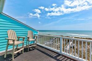 Property grounds - ☀️The Sandcastle: Oceanfront w/ Panoramic Views☀️ (Carolina Beach)