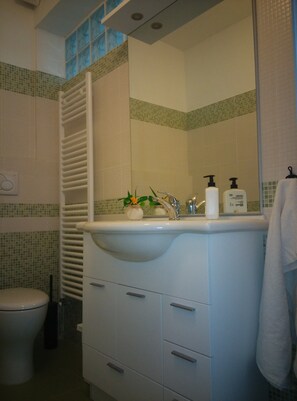 Shower, hair dryer, bidet, towels - Il Piccolo Carro - Cedro (Monterubbiano)