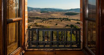 Villa Arpicella Pienza Sienne Italie Toscane, un coin magnifique, vert et paisible