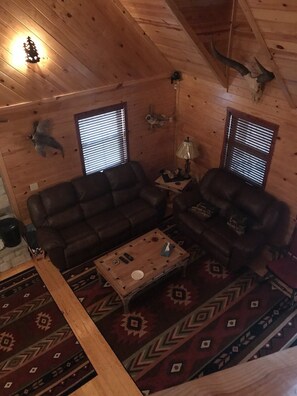 智能電視、壁爐、DVD 播放機