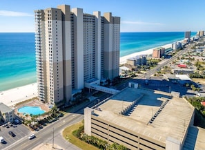 Exterior - Beachfront, on the water, walk to Pier Park (Panama City Beach)