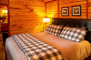 1 bedroom, free WiFi, bed sheets - The Cabin at Panther Valley Ranch (Hot Springs)