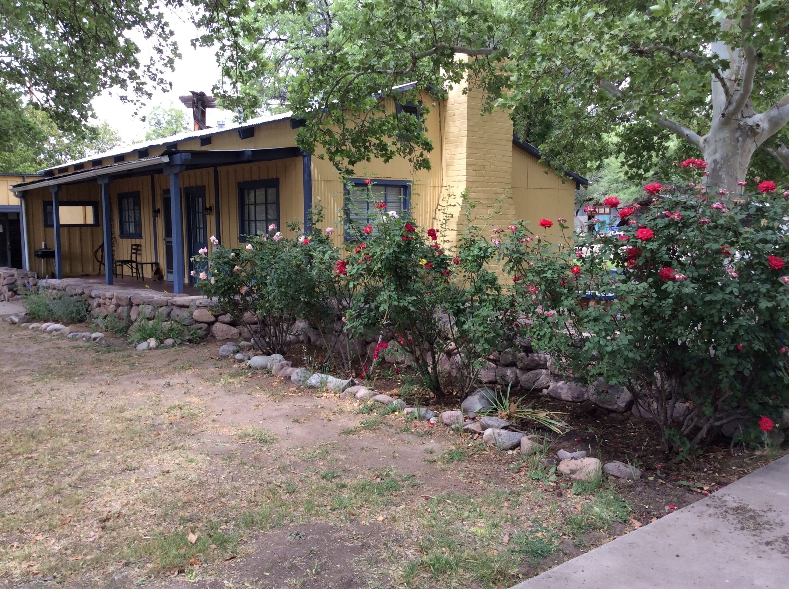 View of the porch