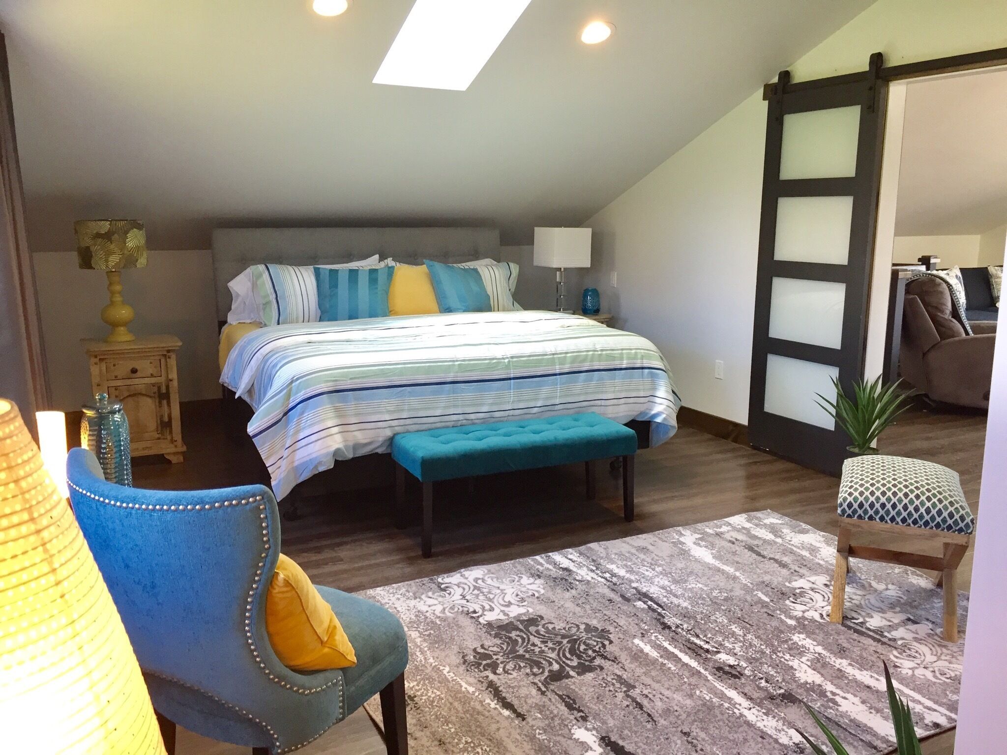 1 bedroom, iron/ironing board, Internet, bed sheets