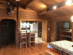 Dining - Hot Tub with private views by Patoka Lake -Southern Grace Cabin - 5-star CLEAN!  (French Lick)