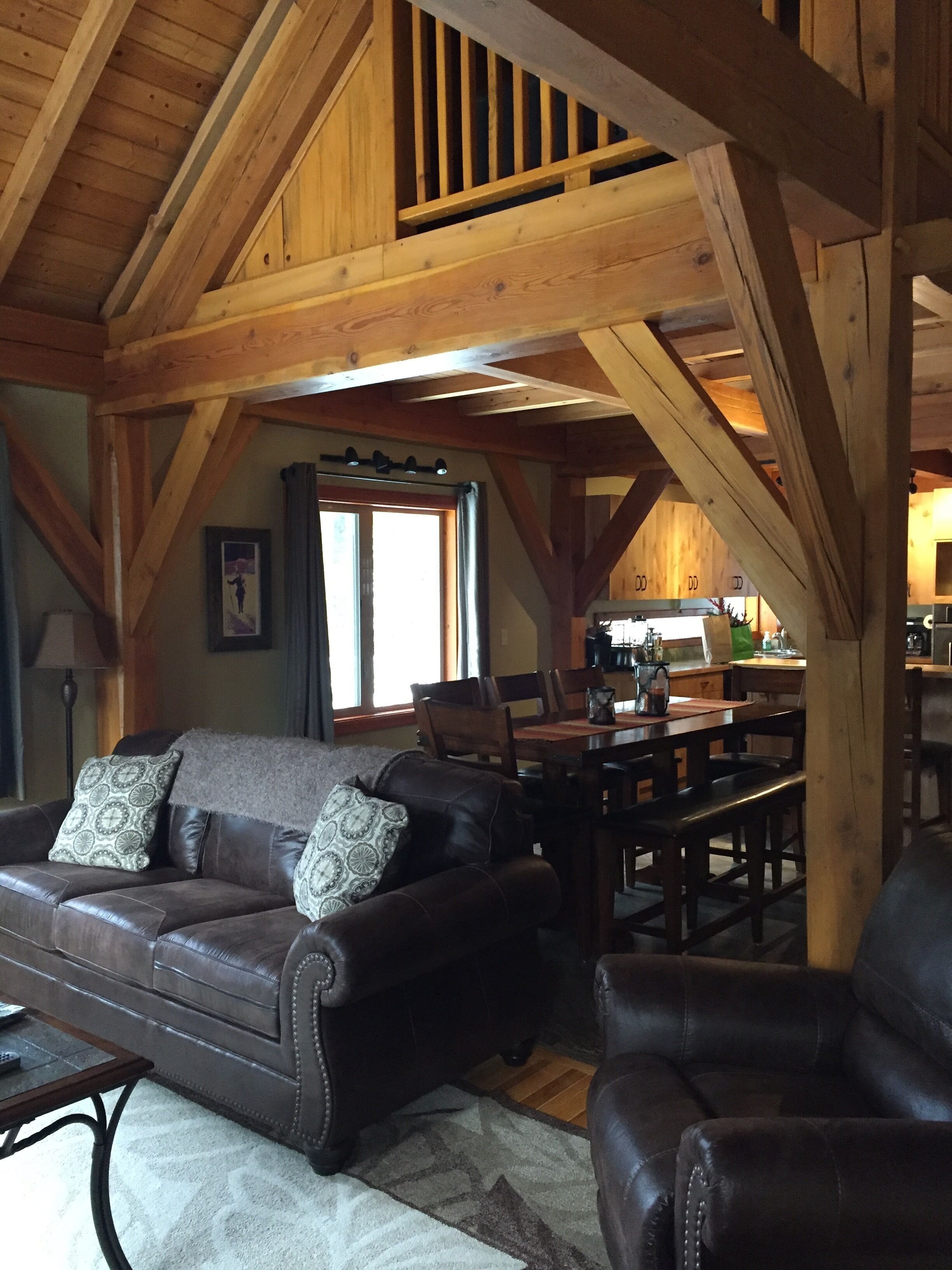 Family friendly, Timber frame home